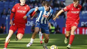 L’Espanyol s’enreda contra l’Osasuna i no surt del pou