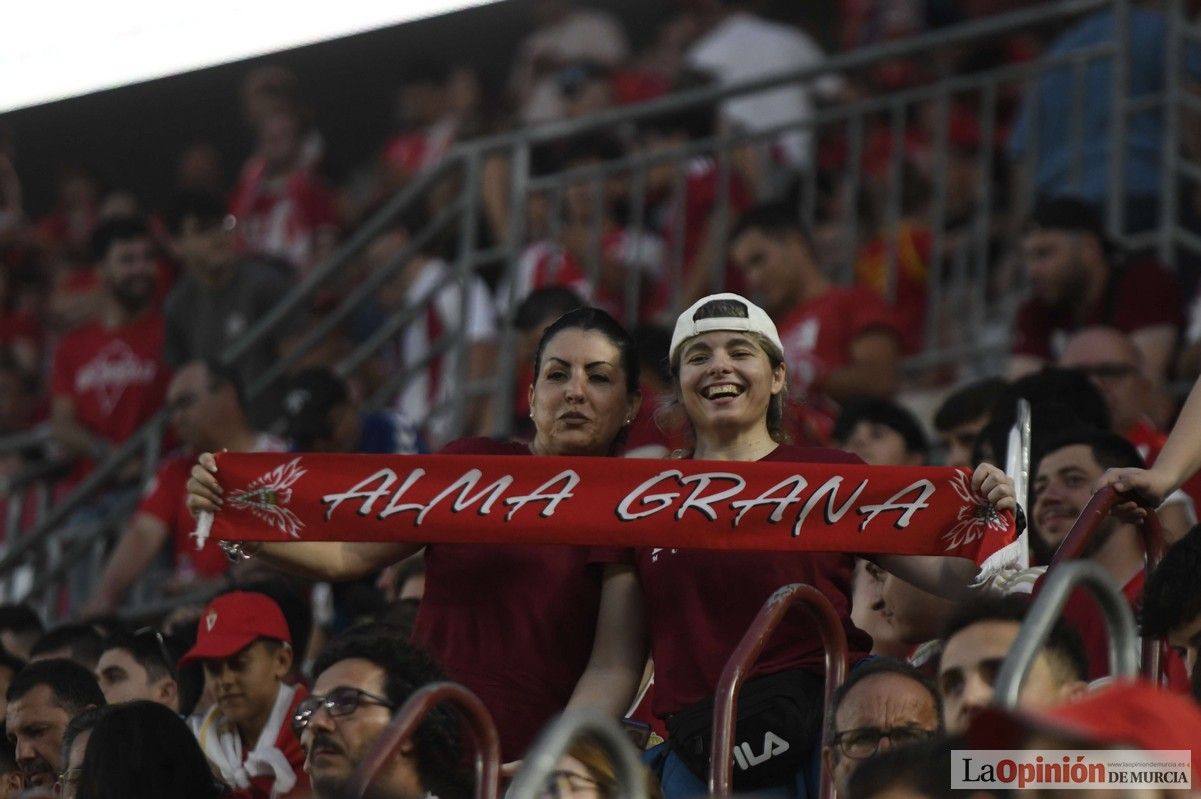 Así fue el encuentro del play off del Real Murcia y el Nástic en la lucha por el ascenso