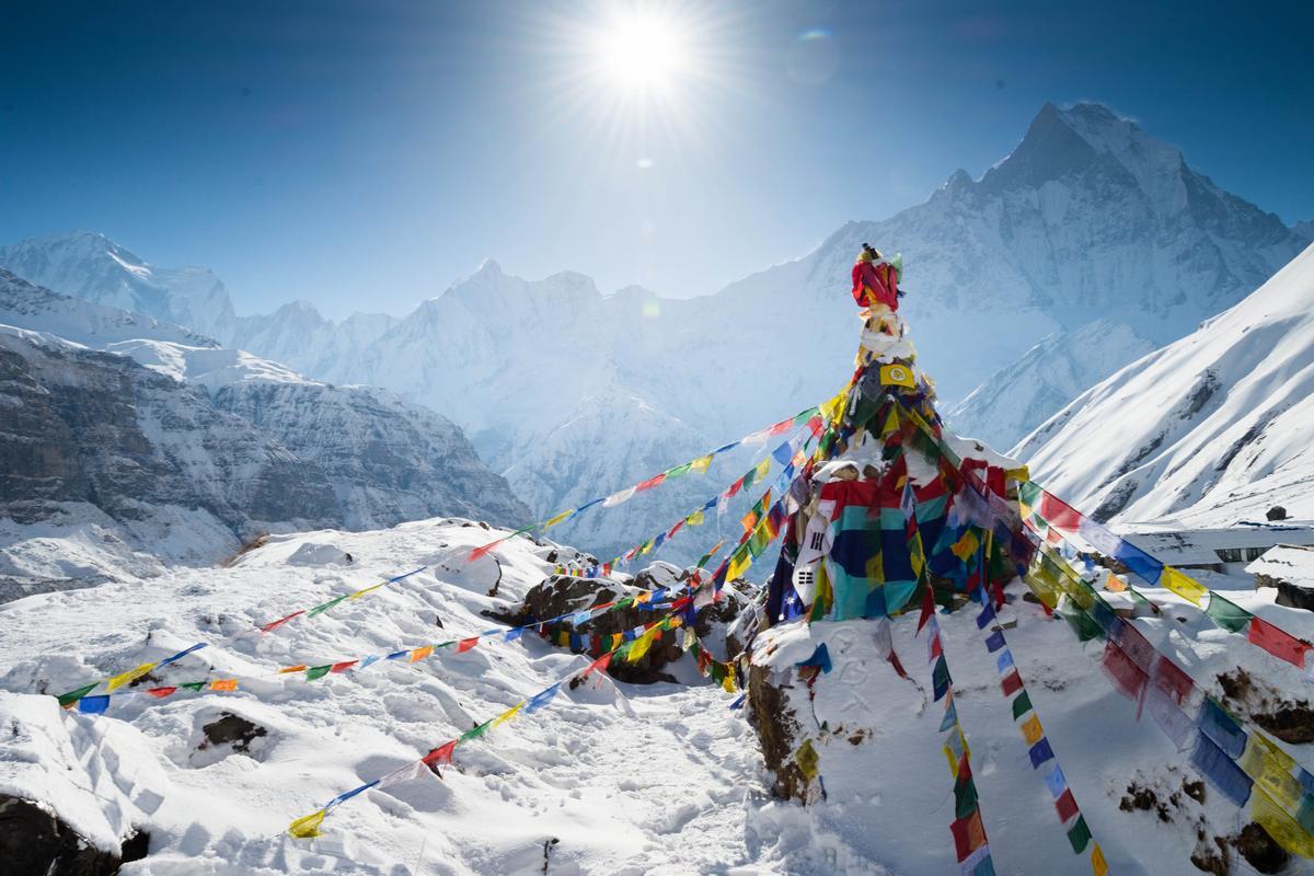 Campamento base en Annapurna