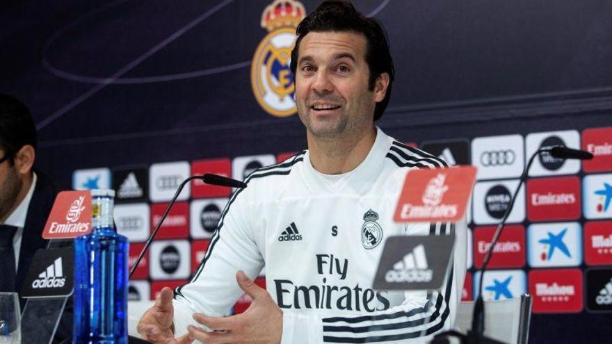 Solari se regodea en el elogio a sus jugadores