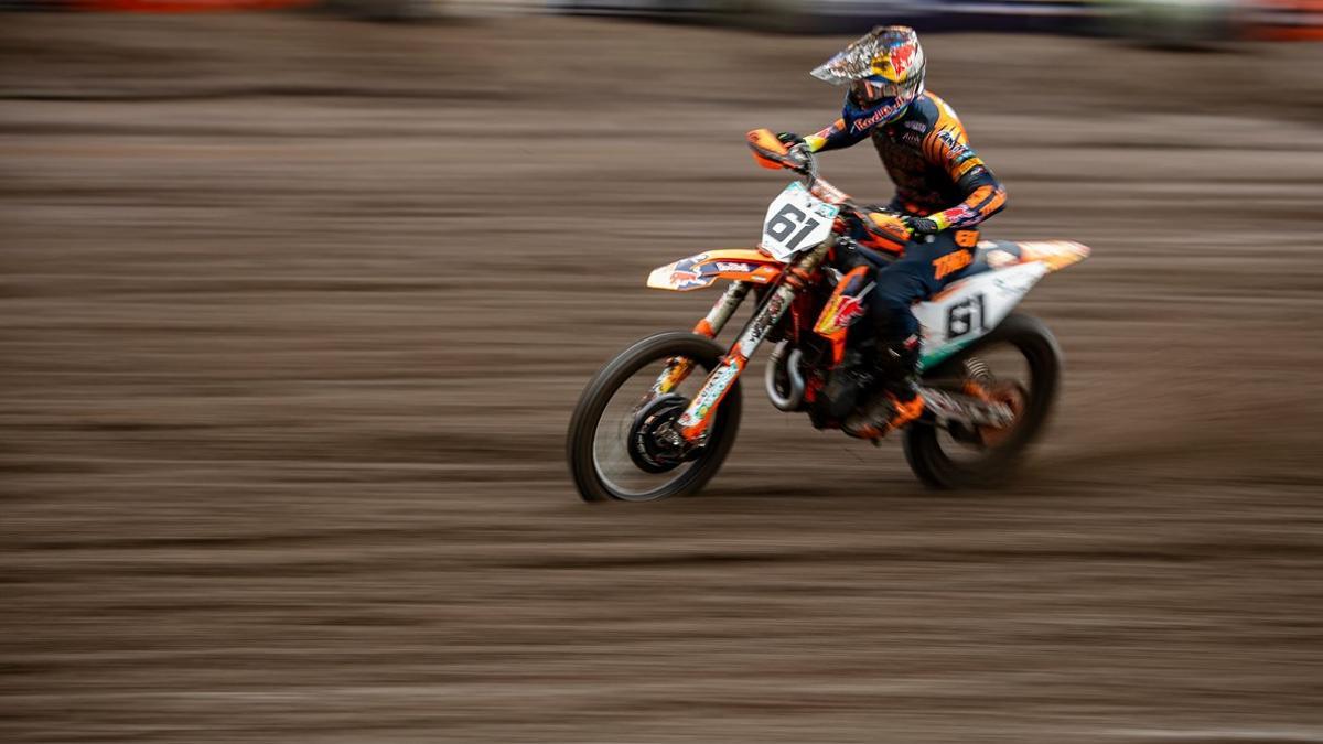 Jorge Prado, bicampeón del mundo de motocross