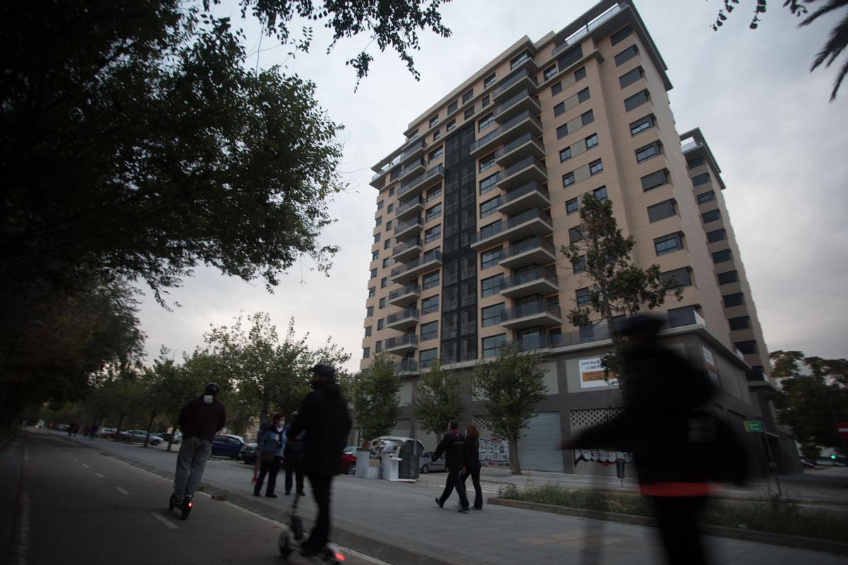 Valencia. Torres Urbem Malilla. Viviendas de protección oficial