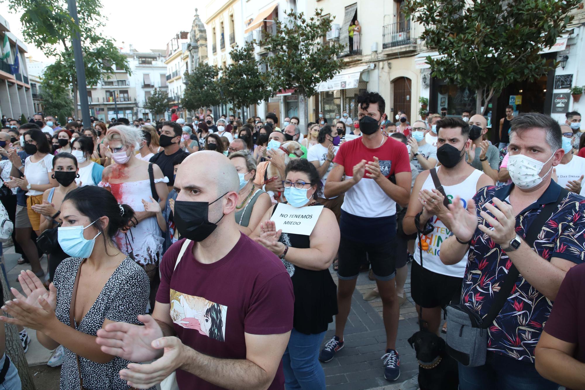 Cientos de personas exigen en Córdoba "justicia" por el asesinato de Samuel Luiz