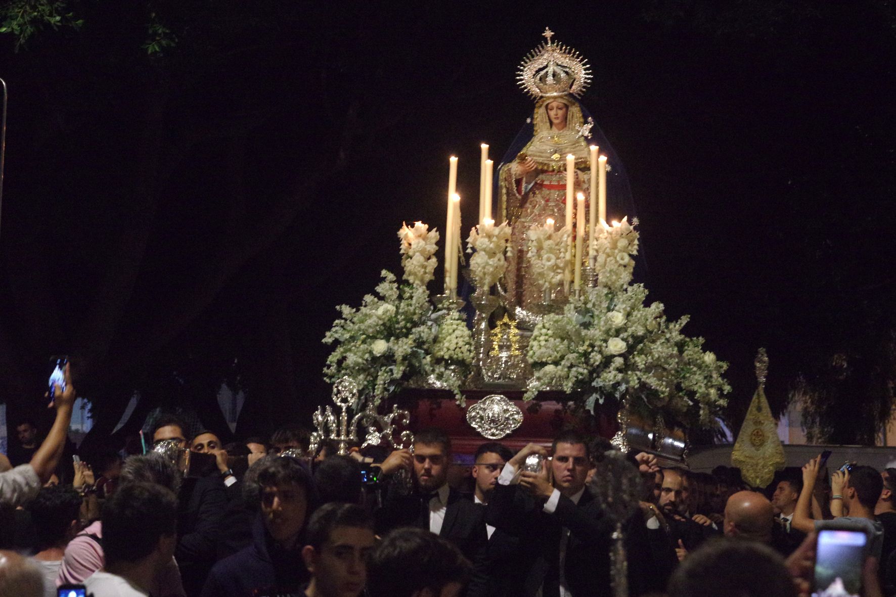 Procesión de alabanza de la Virgen del Mar por Nuevo San Andrés