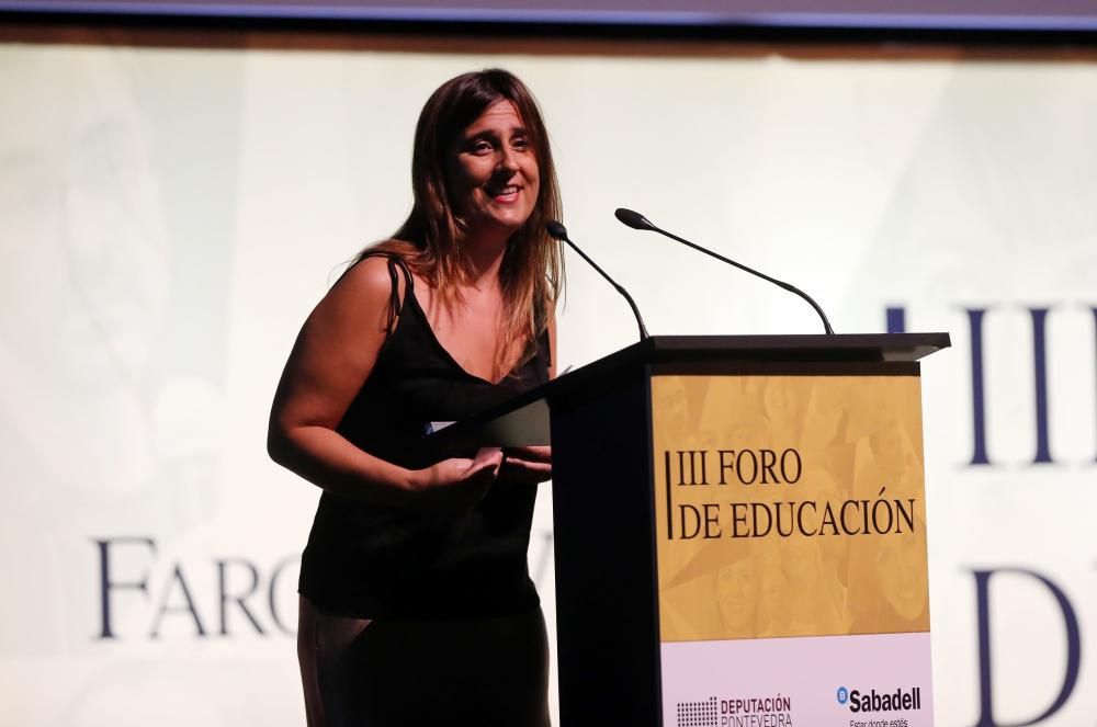 "Hay que despertarse": arranca el III Foro de Educación FARO. // Marta G. Brea