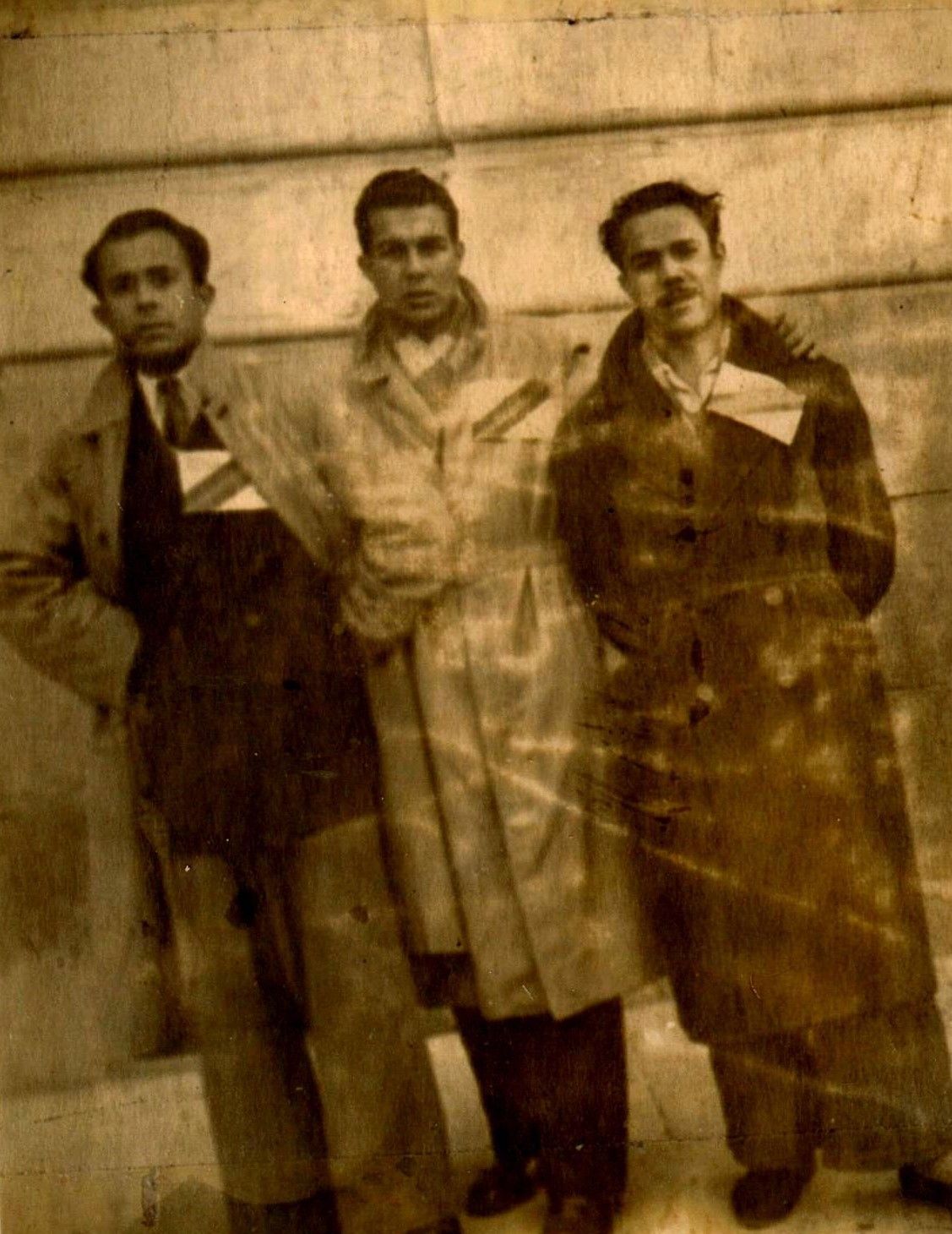 Luis, Esteban y Juan Ramos, de un pueblo de Toledo