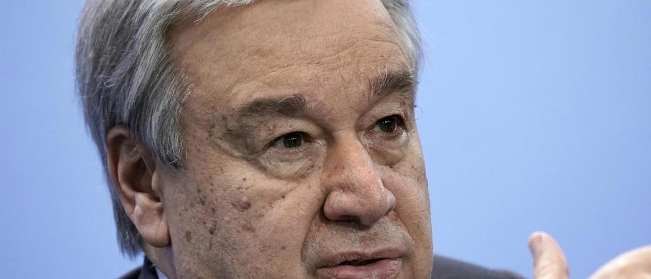 El secretario general de Naciones Unidas, António Guterres.