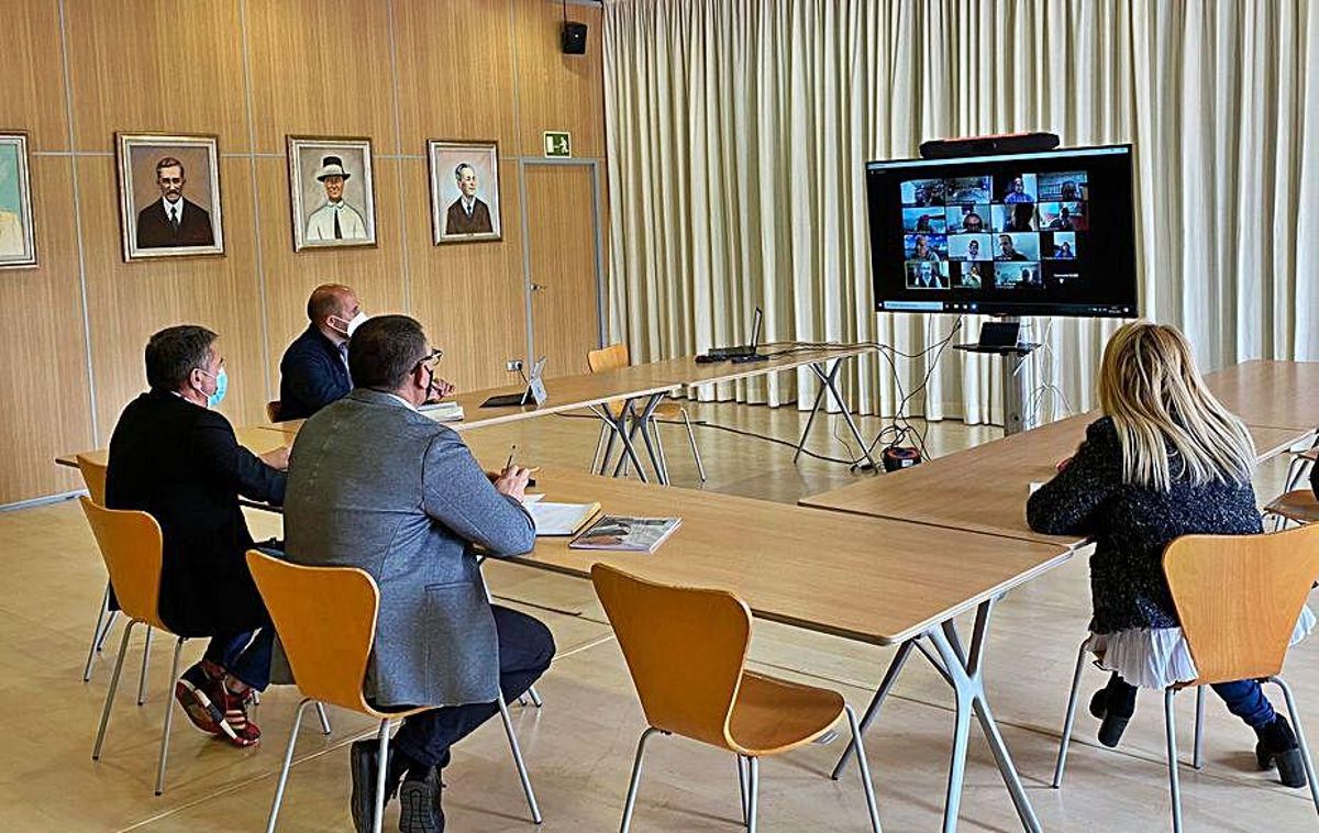 La reunión de la Mesa de Turismo fue telemática. | AYUNTAMIENTO