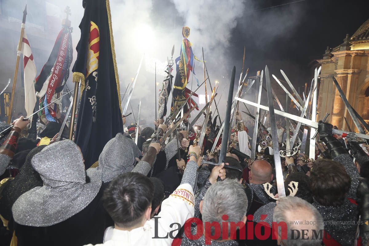 Fiestas de Caravaca: procesión del Baño (procesión, parlamento y baño de la Cruz)