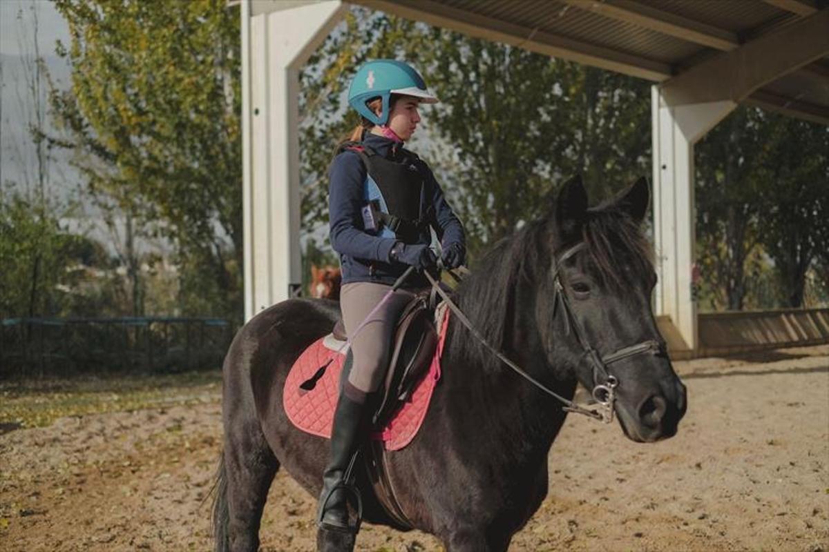Julia Barrios: "Si tienes miedo, el caballo lo nota"