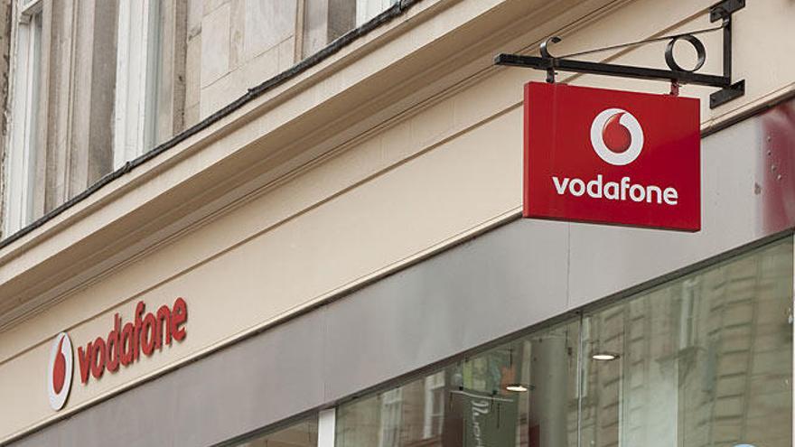 Un establecimiento de Vodafone.