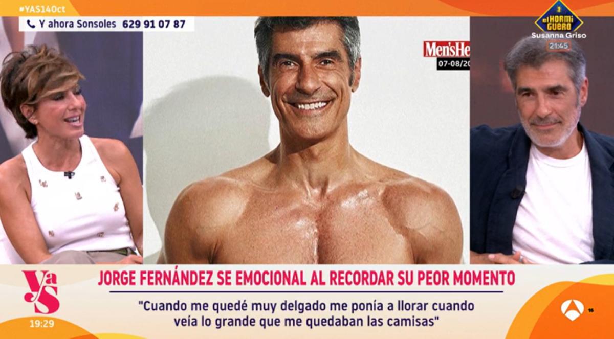 Jorge Fernández lloraba cada vez que tenía que vestirse en la tele