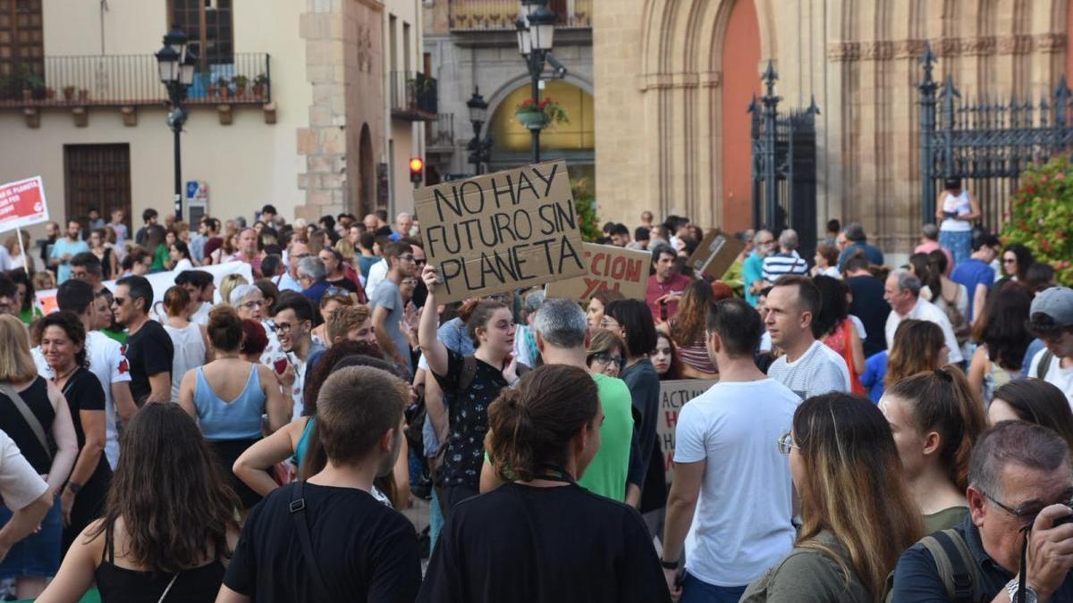 Castellón alza la voz contra la «crisis» climática