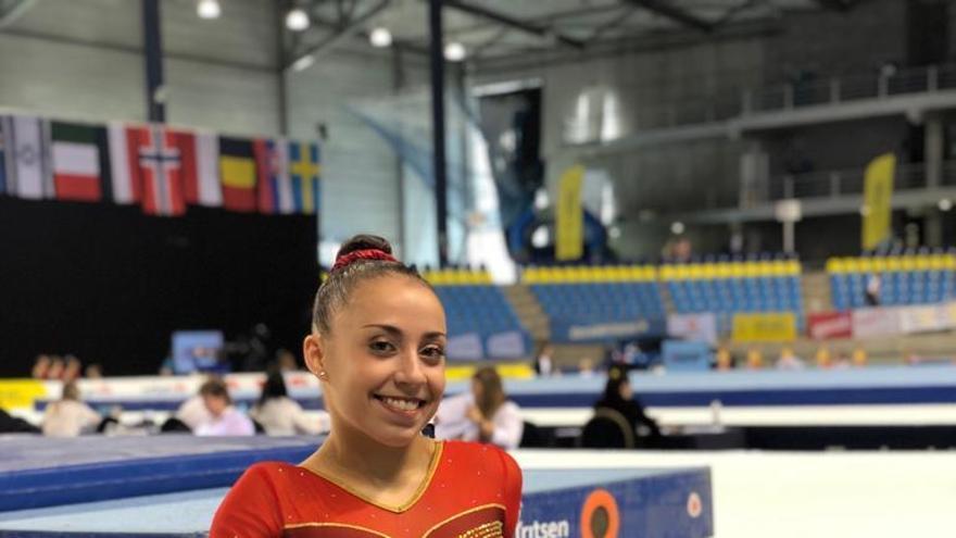 Nora Fernández, en un campionat celebrat al juny a Bèlgica.