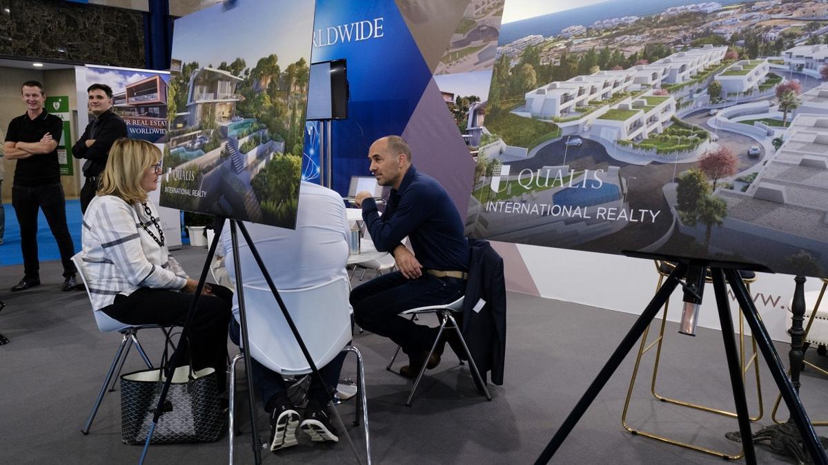 Una imagen de la pasada edición del salón inmobiliario Simed de Málaga.