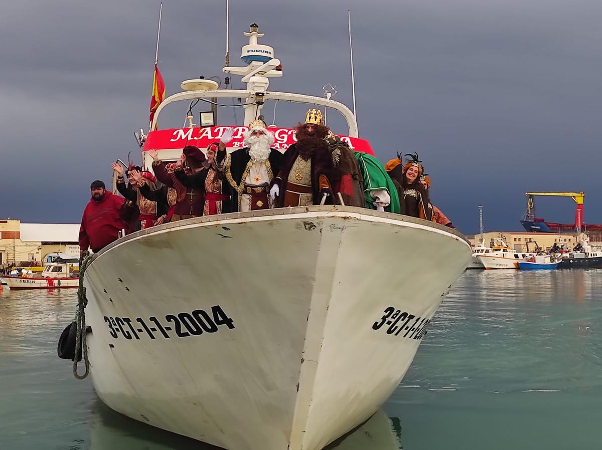 Llegada de los Reyes Magos a Burriana.