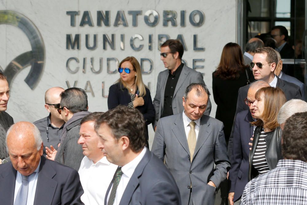 Funeral de Emilio Orta, presidente del Clúster de Automoción valenciano