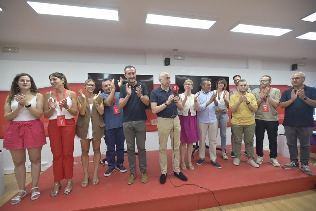 La noche electoral del PSOE en la provincia de Alicante