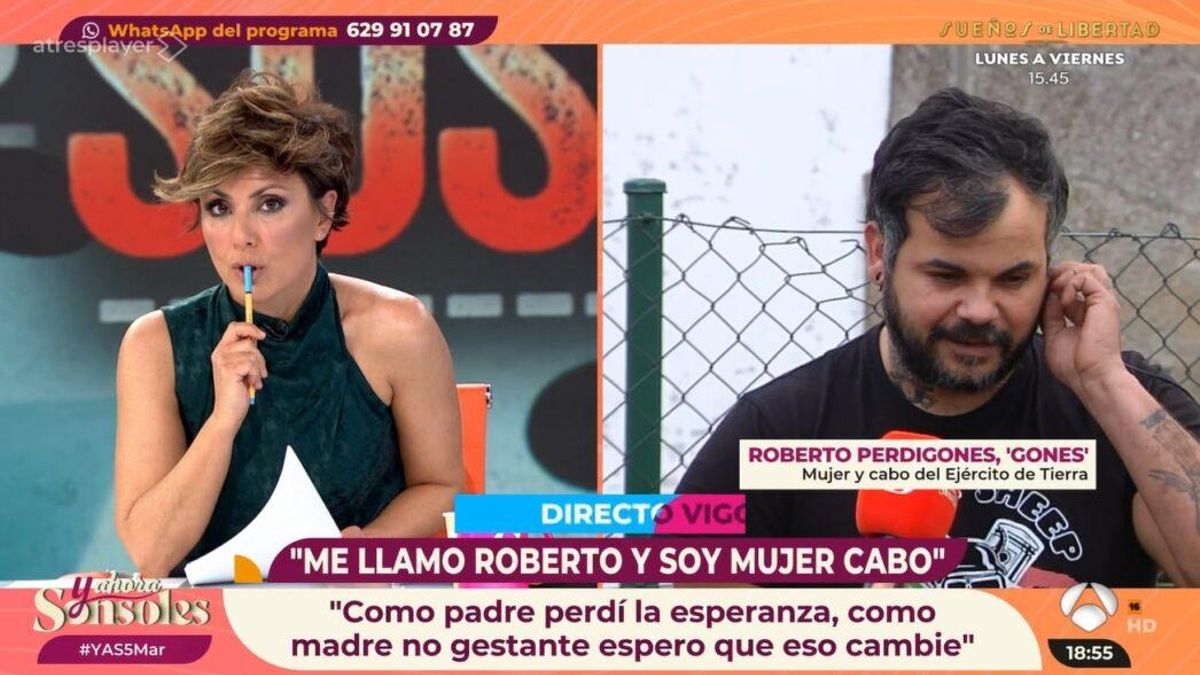 Sonsoles Ónega y Roberto Perdigones en 'Y ahora Sonsoles'