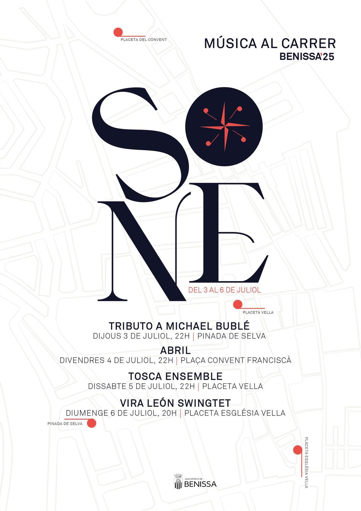 El cartel del SONE 2025