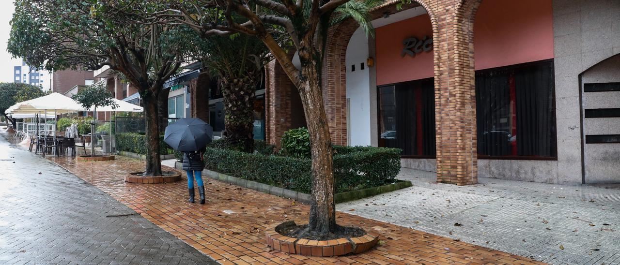 Avenida de San Agustín, donde se produjo el ataque.