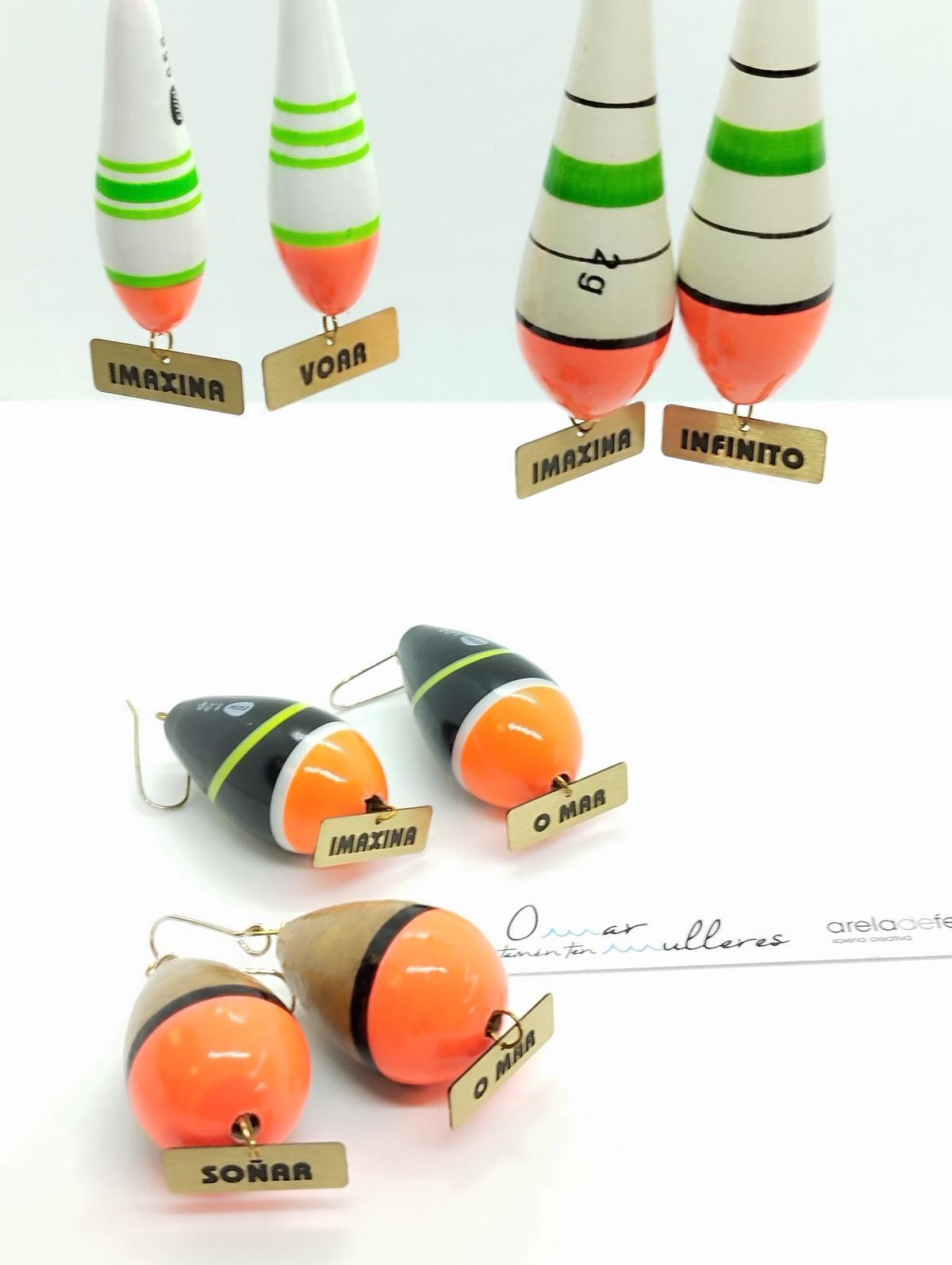 Las creaciones de Fe combinan la plata y el oro con conchas, perlas, piedras naturales o gemas.