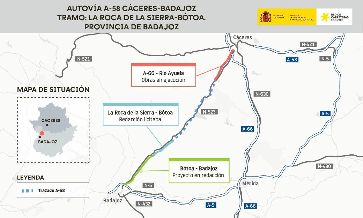 La imagen de la autovía.
