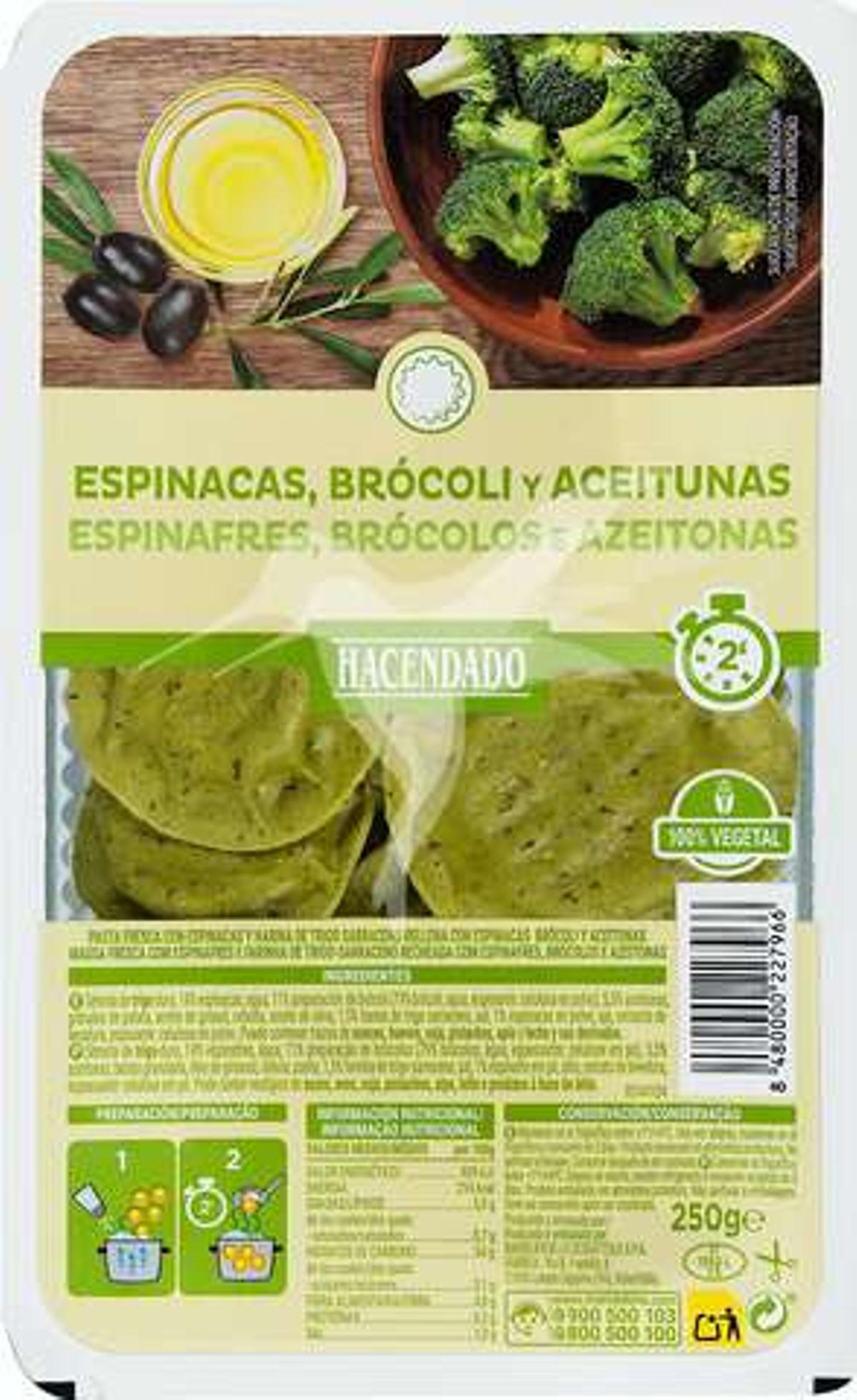 La nueva pasta de Mercadona,