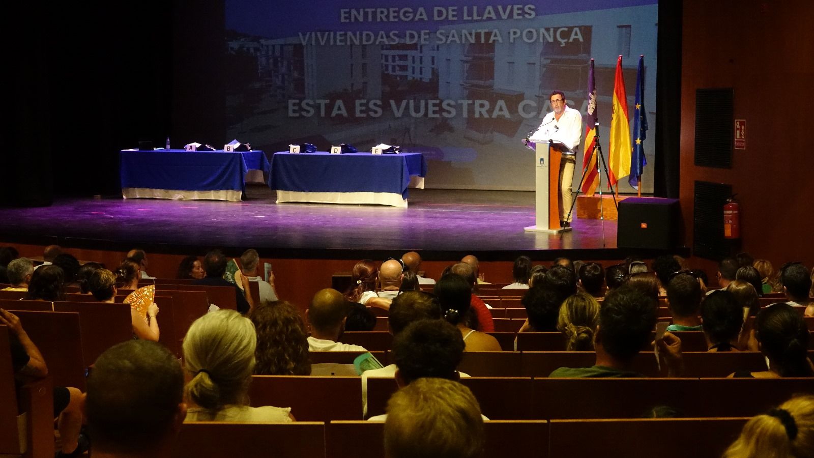 FOTOS | La entrega de llaves de las VPO de Santa Ponça, en imágenes