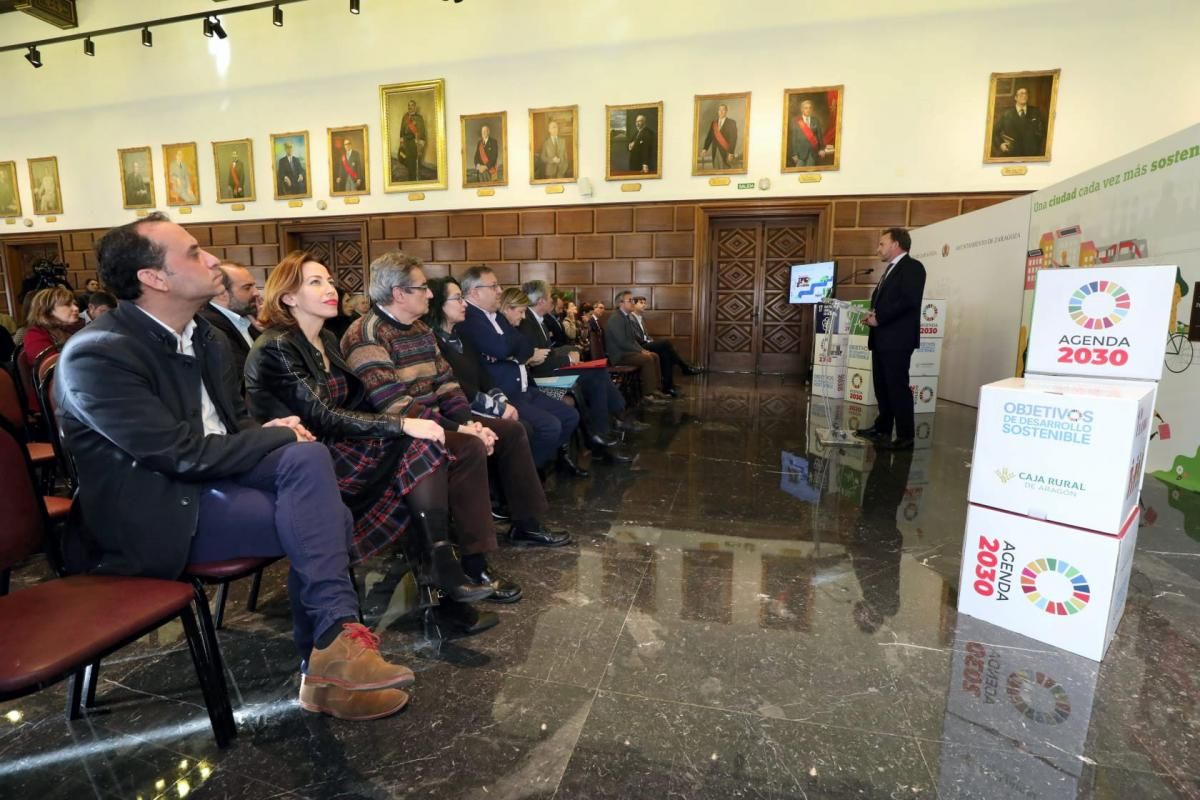 Acto institucional 'Los retos de Zaragoza frente al cambio climático'