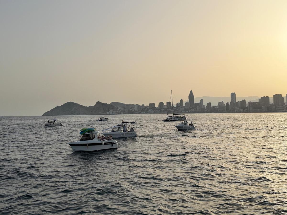 Así ha sido la procesión de la Virgen del Carmen en Benidorm