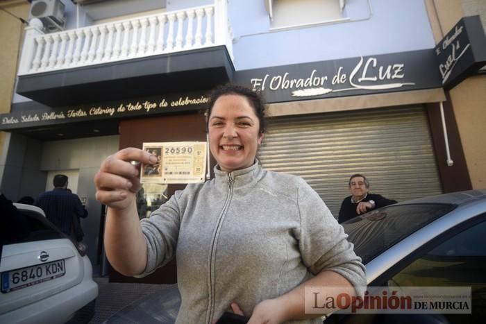 Lotería de Navidad 2019: Celebración en Murcia y Las Torres de Cotillas