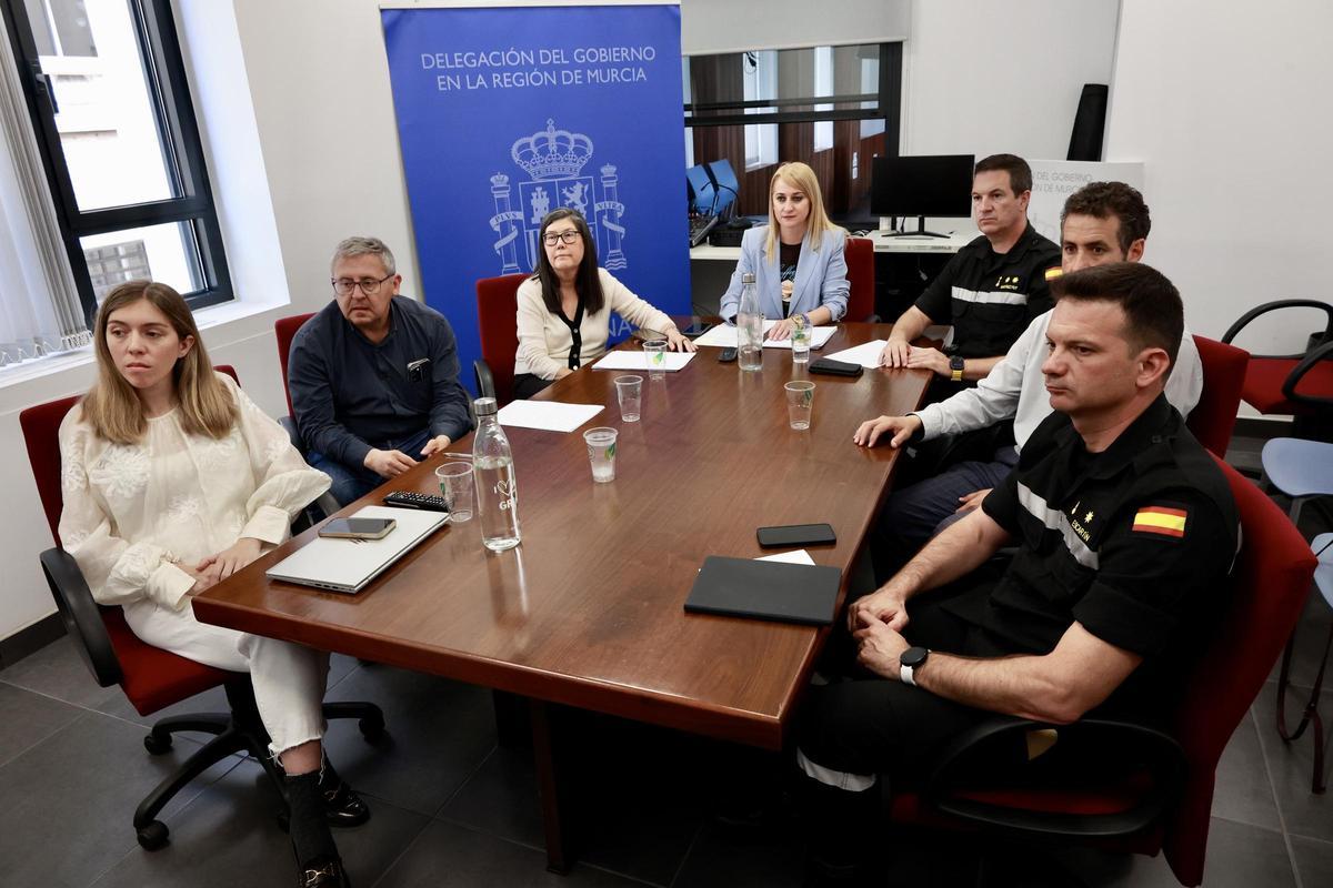 Reunión en la Delegación del Gobierno, este martes al mediodía.
