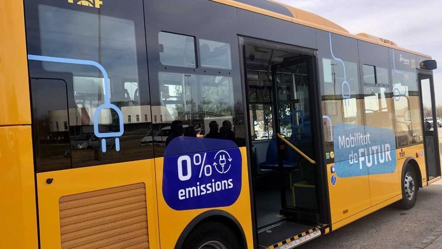 Figueres estrena un autobús 100% elèctric per afavorir un transport públic sostenible