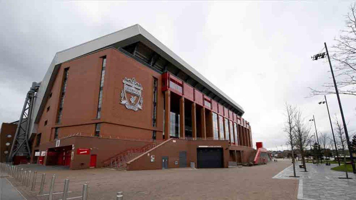 Anfield Road, legendario estadio del Liverpool