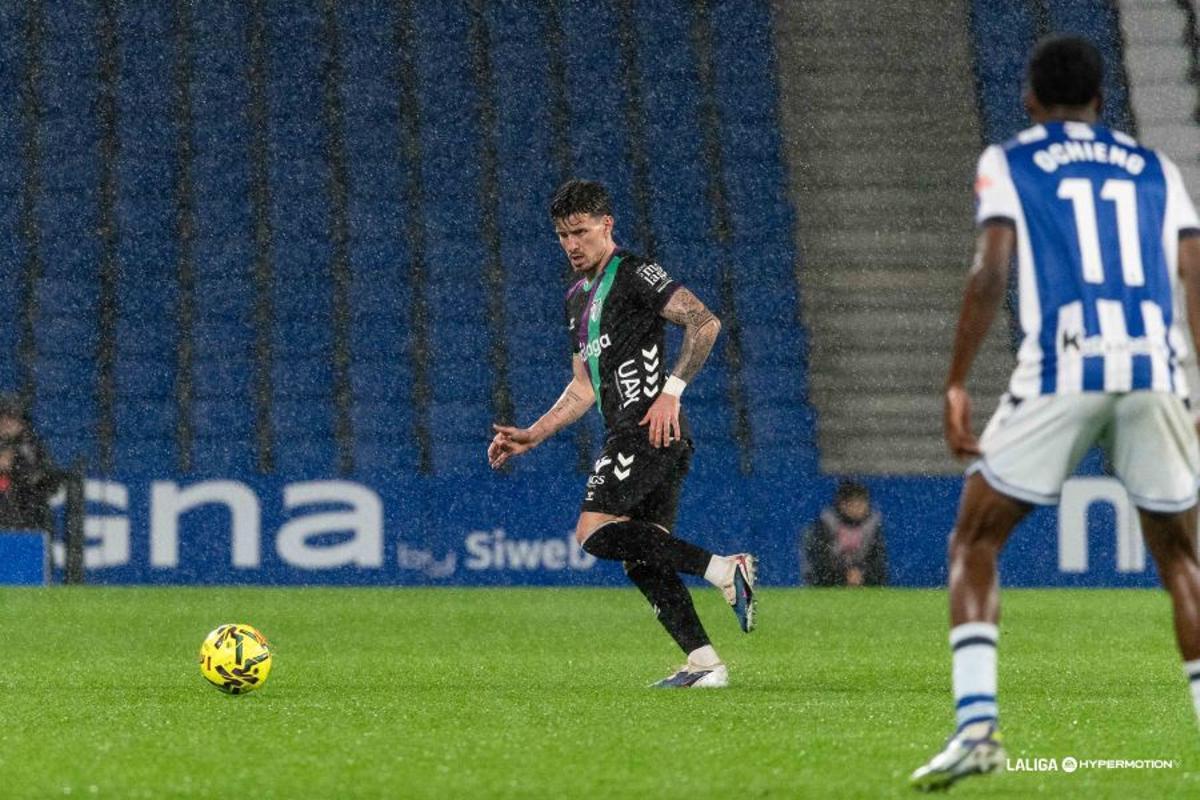 Real Sociedad B - Málaga CF, en imágenes