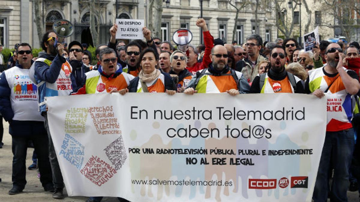 El Suprem ratifica lacomiadament improcedent dels treballadors de Telemadrid