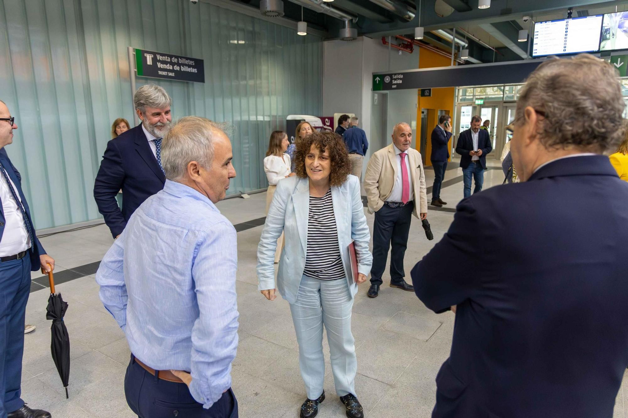 Inauguración de la Intermodal de Santiago