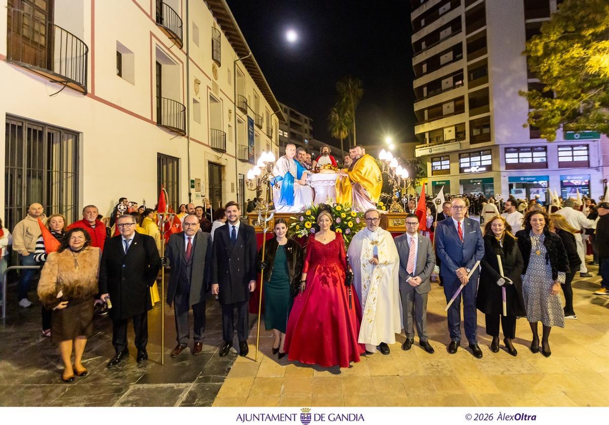 La Hermandat de la Santa Cena de Gandia conmemora su 50 aniversario