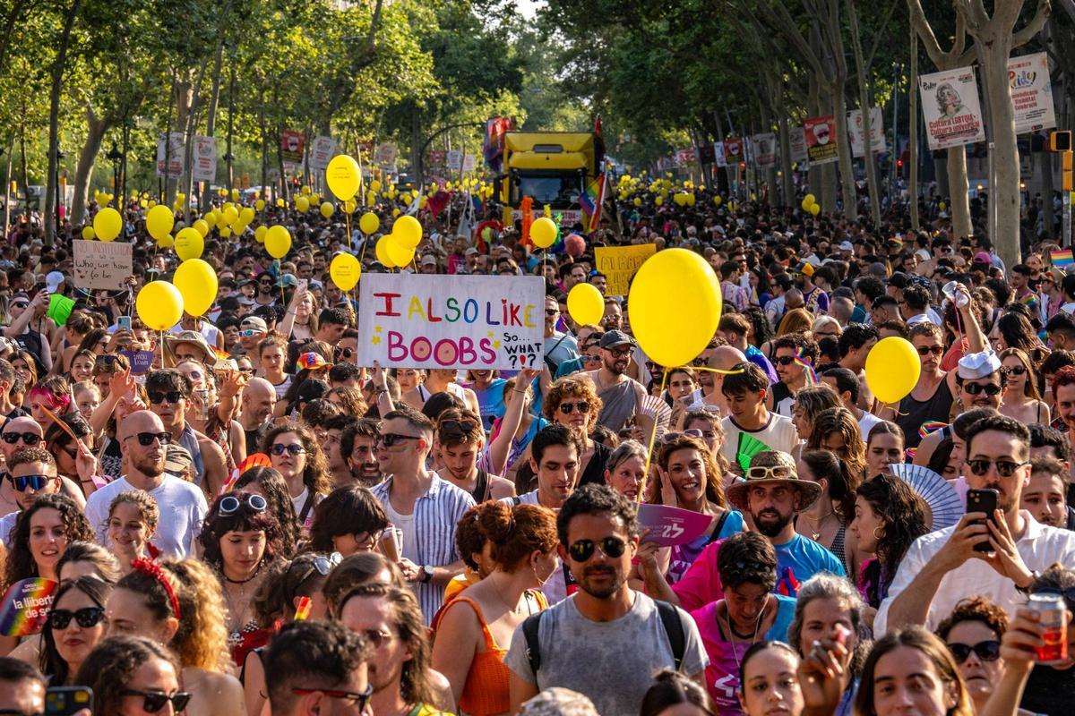 El Pride en Barcelona este sábado