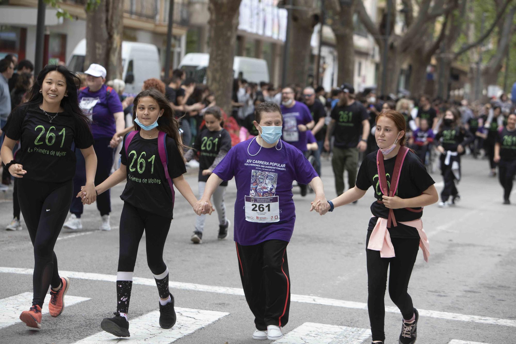 Carrera de Xàtiva para personas con diversidad funcional