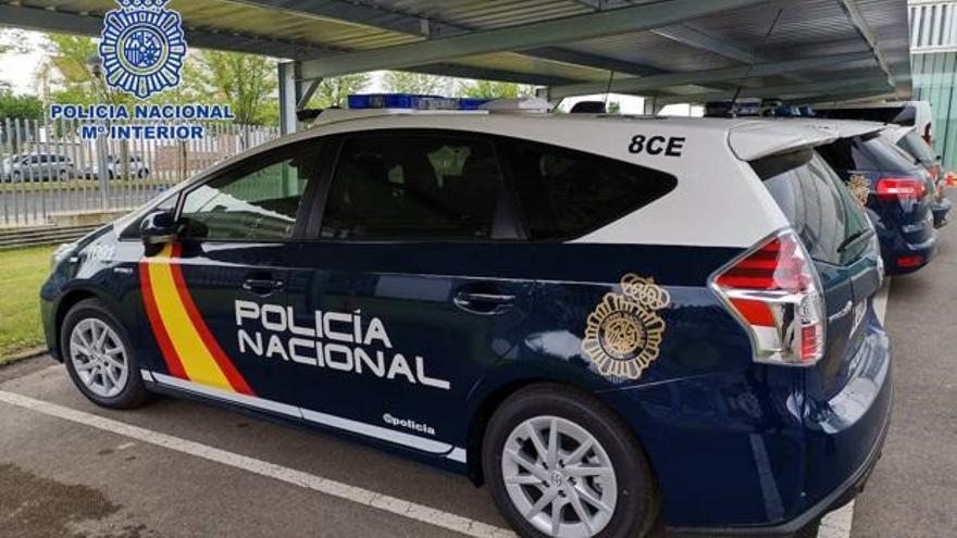 Coche de la Policía Nacional.