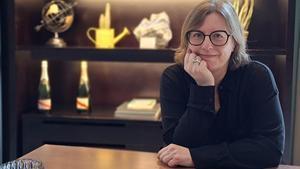 La escritora Antonia Hodgson, en el Festival Celsius de 2026, en Avilés