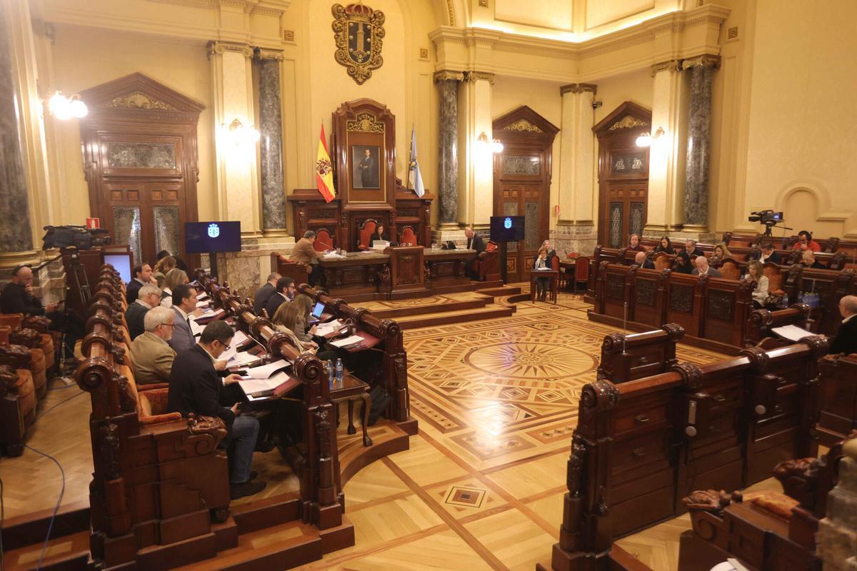 Pleno ordinario del Concello da Coruña