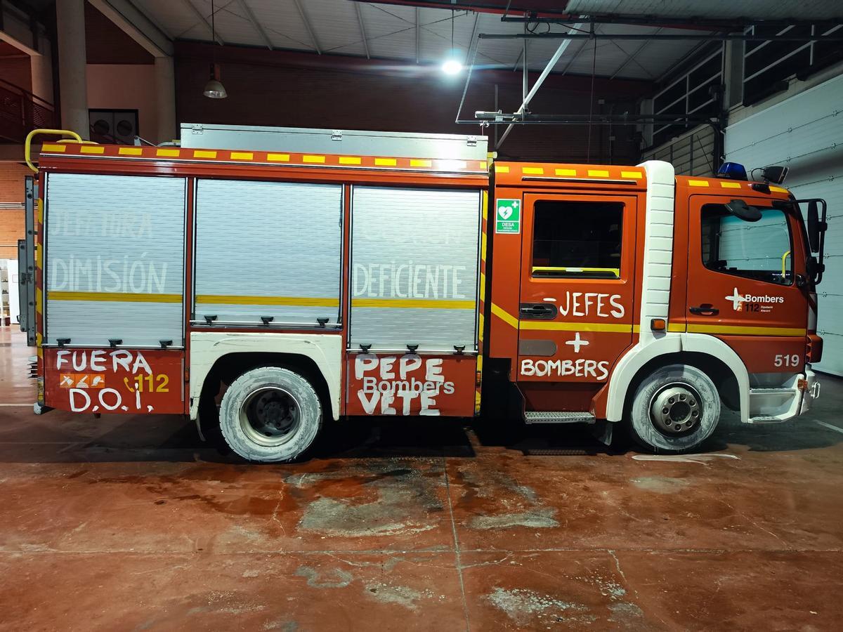 Los bomberos llevan meses demandado mejoras que, aseguran, no llegan