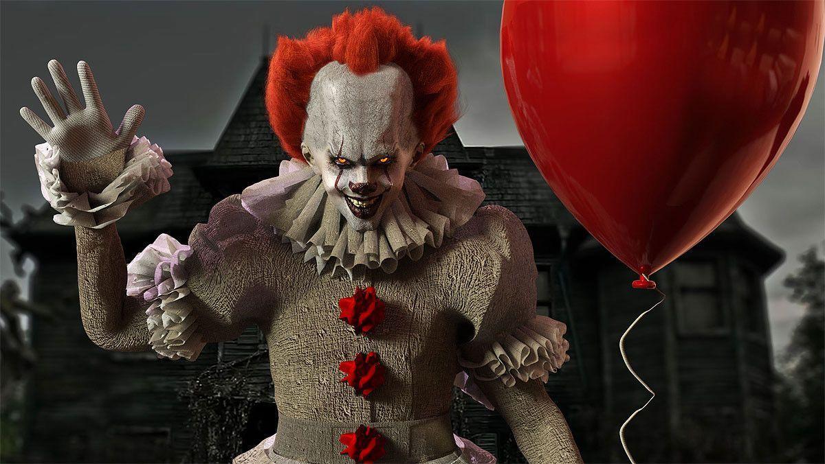 Pennywise, el payaso asesino de 'It'.