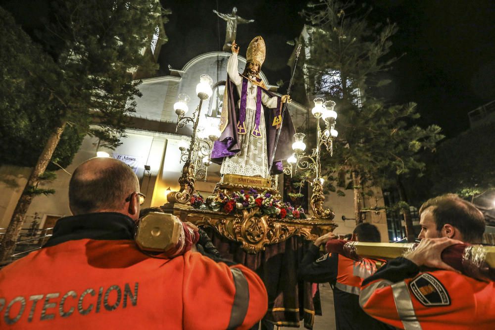 Procesión de San Emigdio en Almoradí