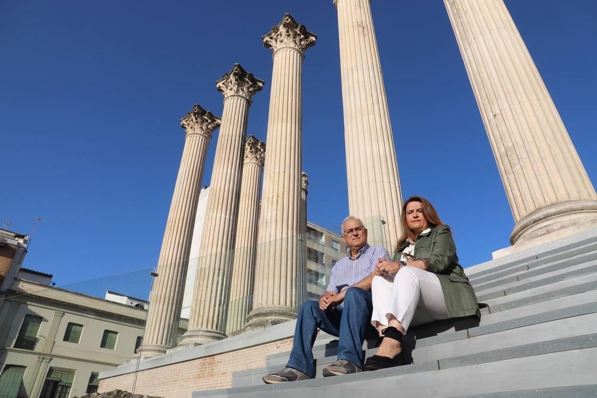 El arqueólogo Juan Murillo y la arquitecta Carmen Chacón explican las claves de la rehabilitación del Templo Romano de Córdoba.