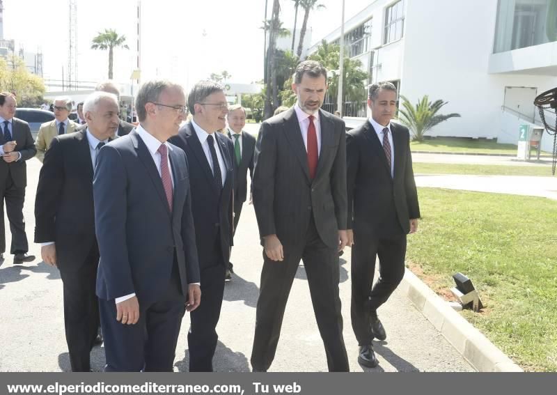 Visita del Rey a BP en Castellón