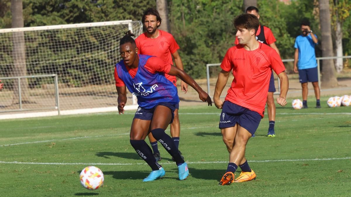 Manolillo, en una sesión de trabajo en la Ciudad Deportiva.